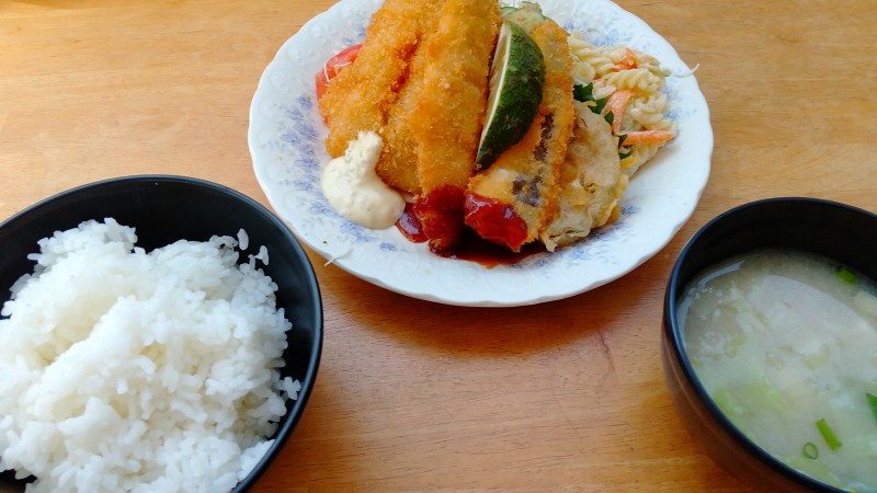 魚フライ定食